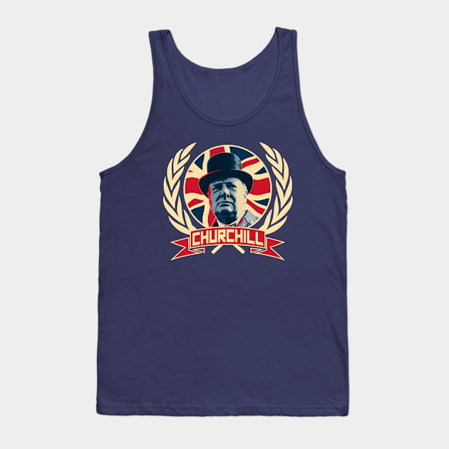 Churchill Tank Top by Nerd_art